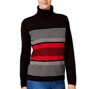 Last One!! NWT Karen Scott Striped Turtlneck